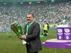 Celtic boss Ange Postecoglou remains favourite for the Spurs job with the bookies. (Photo by Craig Williamson / SNS Group)