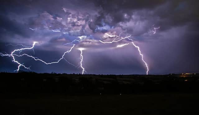 East and central Scotland experienced dramatic thunderstorms on Tuesday night (Shutterstock)
