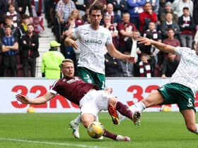 Ryan Porteous put in a mature performance at centre-half.