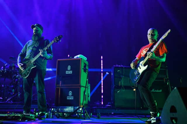 Mogwai scored their first UK Number One with their album As The Love Continues, as well as picking up the Scottish Abum of the Year Award PIC: Ethan Miller/Getty Images