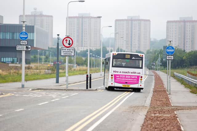 Edinburgh City Council said its bus lanes were clearly marked. Picture: Malcolm McCurrach