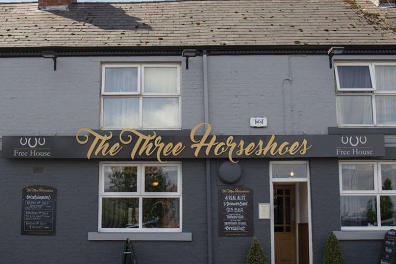Three Horseshoes, 49 Market Street, Clay Cross, Chesterfield, S45 9JE. Rating: 4.7.5 (based on 606 Google Reviews). "Fantastic home-cooked style food, great portions and unbelievable prices."