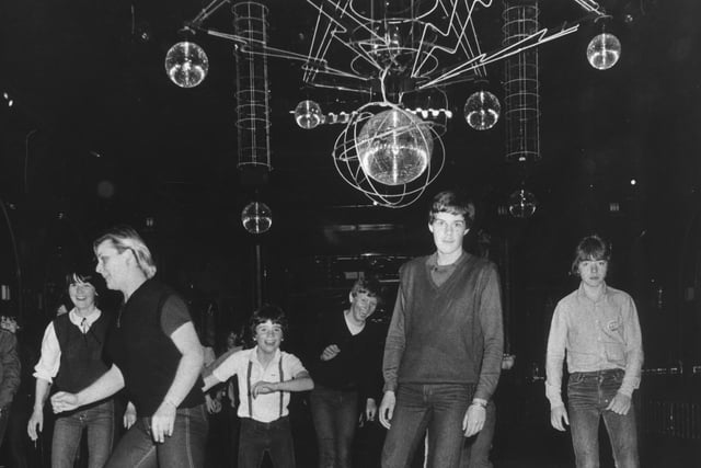 Coasters roller disco, pictured here in 1982, proved immensely popular for a spell in the eighties. It was situated in what was originally the Cavendish club, later becoming Clouds and hosting an impressive array of bands in the 1970s, including the Ramones and the Clash.