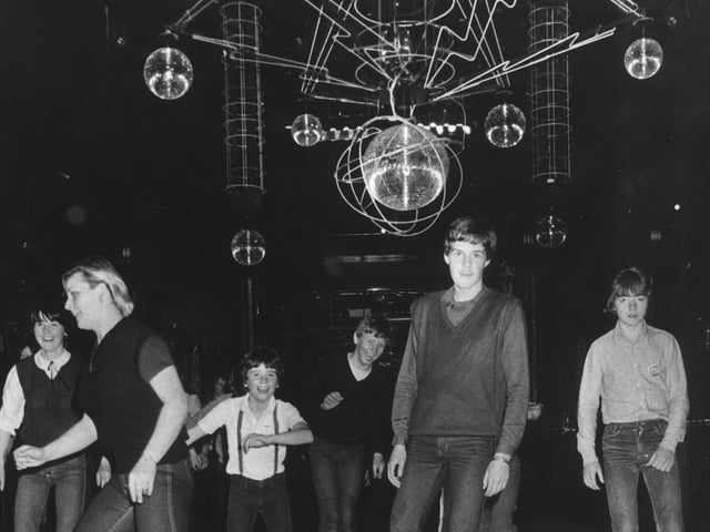Coasters roller disco, pictured here in 1982, proved immensely popular for a spell in the eighties. It was situated in what was originally the Cavendish club, later becoming Clouds and hosting an impressive array of bands in the 1970s, including the Ramones and the Clash.