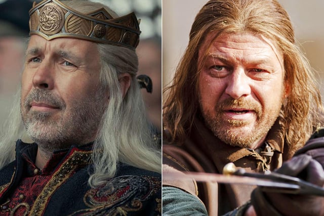 King Viserys Targaryen (Paddy Considine) could be compared to both Ned Stark and Robert Baratheon - though he is not nearly as likeable as either. He's fairly honourable and tries to do the right thing - but has a fatal flaw which leads to all kinds of chaos.