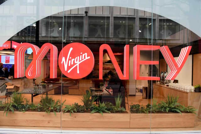 The Glasgow-headquartered group has rebranded its Clydesdale Bank and Yorkshire Bank branches under the Virgin Money banner. Picture: Virgin Money