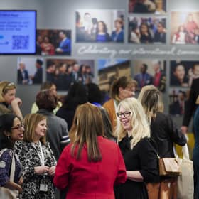 Women in Leadership Conference at the Royal College of Surgeons of Edinburgh, one of the business events brought to the city by Convention Edinburgh. Picture: Malcolm Cochrane