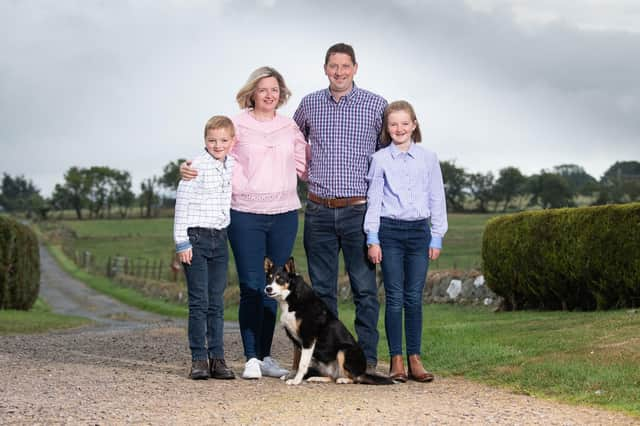 Harry Brown’s family farm was named Scotch Beef Farm of the Year.