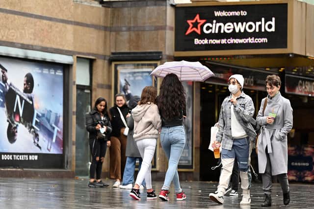 The world's second-largest cinema chain was hit particularly hard by the pandemic. Picture: Justin Tallis/AFP via Getty Images.