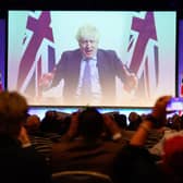 Boris Johnson is at the centre of a furious spat within the Conservative party.