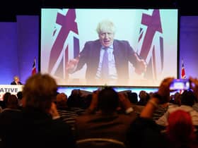 Boris Johnson is at the centre of a furious spat within the Conservative party.