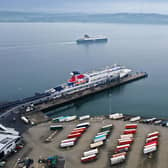 Ferry traffic is boarded at the Stena Line terminal in Cairnryan (Picture: Jeff J Mitchell/Getty Images)