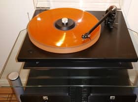 Demand for turntables and vinyl playing accessories remains strong. Picture: Scott Reid
