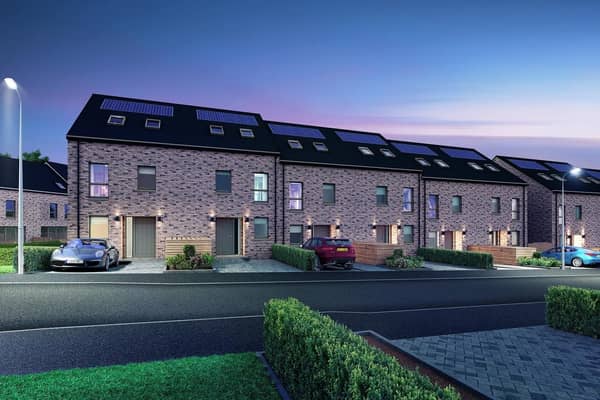 An artist's impression of the exterior