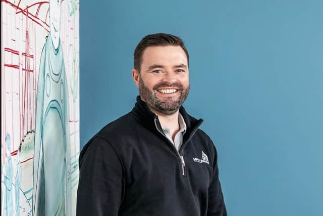 Chris Bain, logistics manager at the Lost Shore surf resort near Edinburgh PIC: Courtesy of Lost Shore