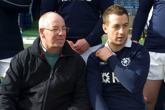 Roy Laidlaw and nephew Greig were both outstanding scrum-halves for Scotland.