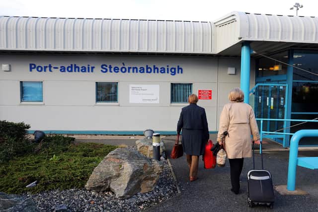 Given problems with island ferry services, airports like Stornoway are even more important (Picture: Andrew Milligan/PA Wire)