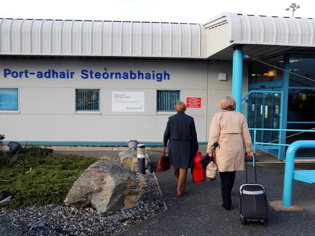 Given problems with island ferry services, airports like Stornoway are even more important (Picture: Andrew Milligan/PA Wire)