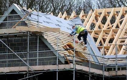 New housing starts in Scotland have dropped to the lowest level in a decade