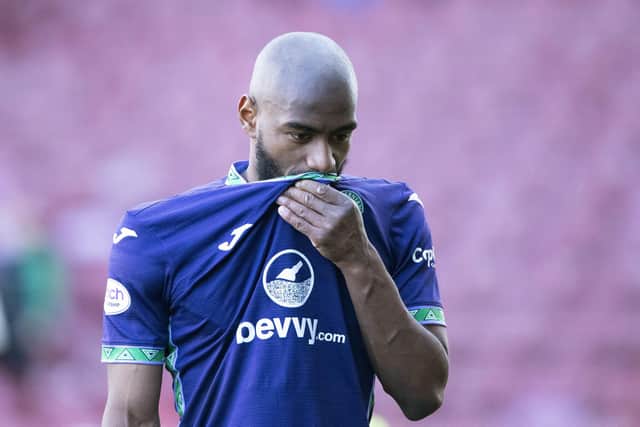 Myziane Maolida has been a rare bright spot in Hibs' league term.