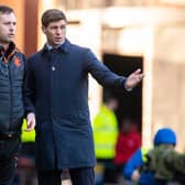 First team coach MIchael Beale (left) is an integral part of Rangers manager Steven Gerrard's backroom staff. (Photo by Craig Williamson / SNS Group)