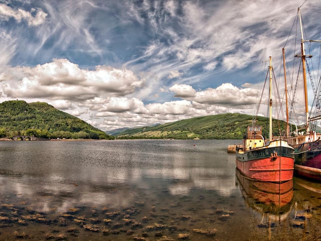 Loch Fyne takes sixth place with 60,100 posts under the Loch Fyne hashtag. The sea loch off the Forth of Clyde extends 40 miles inland making it the longest of its type in Scotland.