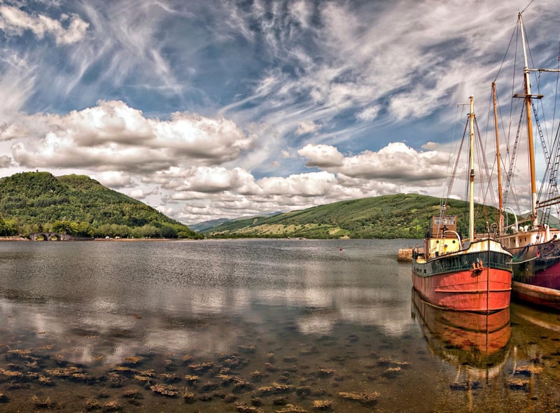 Loch Fyne takes sixth place with 60,100 posts under the Loch Fyne hashtag. The sea loch off the Forth of Clyde extends 40 miles inland making it the longest of its type in Scotland.