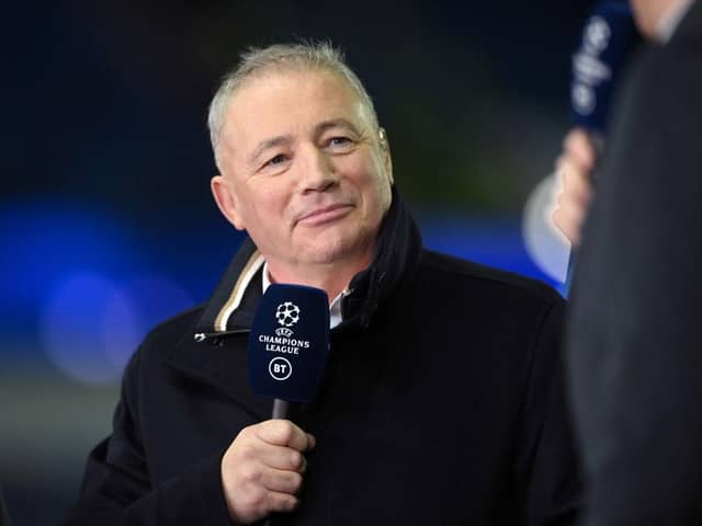 Rangers legend and football pundit Ally McCoist can be always be relied on to come up with a memorable quote.