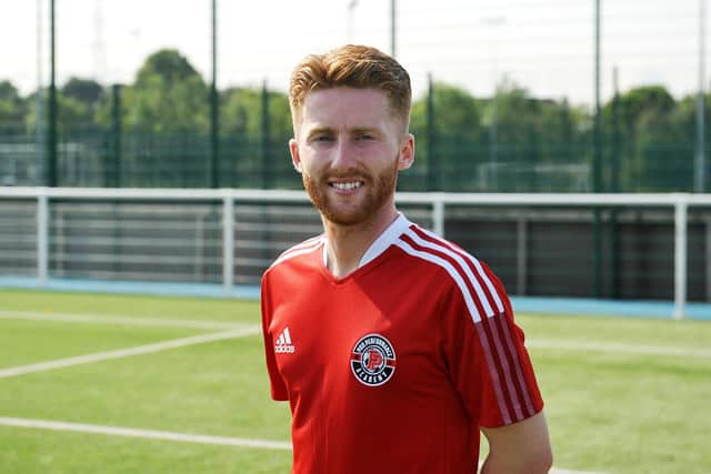 Blair Munn at Pro Performance Academy in Little Kerse, Grangemouth. Picture: Michael Gillen.