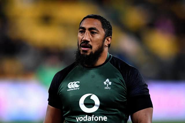 Bundee Aki was sent off playing for Connacht against Stormers. (Photo by Joe Allison/Getty Images)