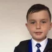 Dean Irvine, 11, passed away at Alexander Hamilton Memorial Park, Stonehouse