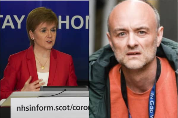 Nicola Sturgeon speaks out about Dominic Cummings