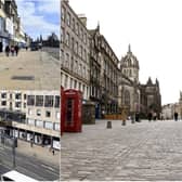 Edinburgh streets remain empty as COVID-19 precautions in place
