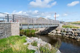 Works on the scheme – which is designed to protect homes and businesses which have previously been badly affected by flooding events around the River Carron – began in the Spring of 2019.