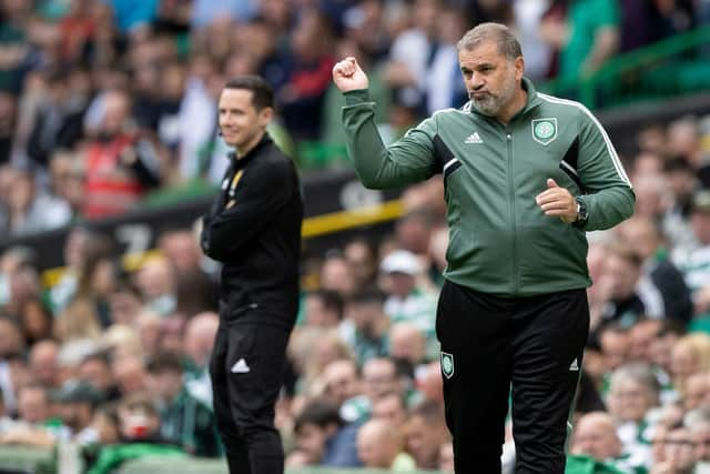 Celtic manager Ange Postecoglou. (Photo by Craig Williamson / SNS Group)