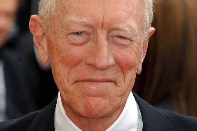 Max Von Sydow has died at his home in France aged 90, his agent said