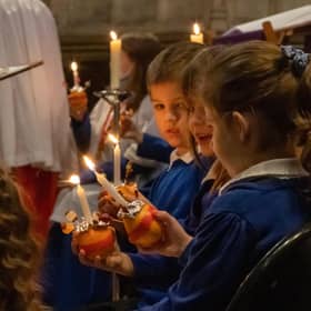 A time for reflection at The News' Christmas Carol Service & Christingle at St Mary's Church last year.  Picture: Alex Shute