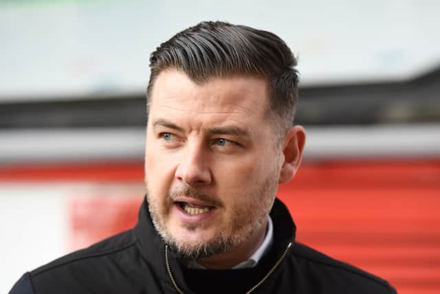Dundee Utd manager Thomas Courts. (Photo by Mark Scates / SNS Group)