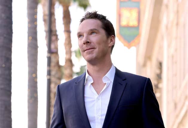 Benedict Cumberbatch attends the Hollywood Walk of Fame Star Ceremony for Benedict Cumberbatch on February 28, 2022 in Hollywood, California. (Photo by Kevin Winter/Getty Images)