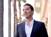 Benedict Cumberbatch attends the Hollywood Walk of Fame Star Ceremony for Benedict Cumberbatch on February 28, 2022 in Hollywood, California. (Photo by Kevin Winter/Getty Images)