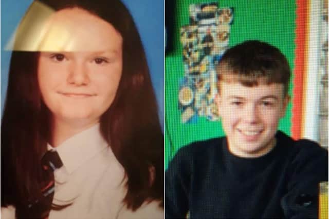 Amber McKinnon is missing from the Paisley area while Jason Junior Cochrane is missing from Strathpeffer.