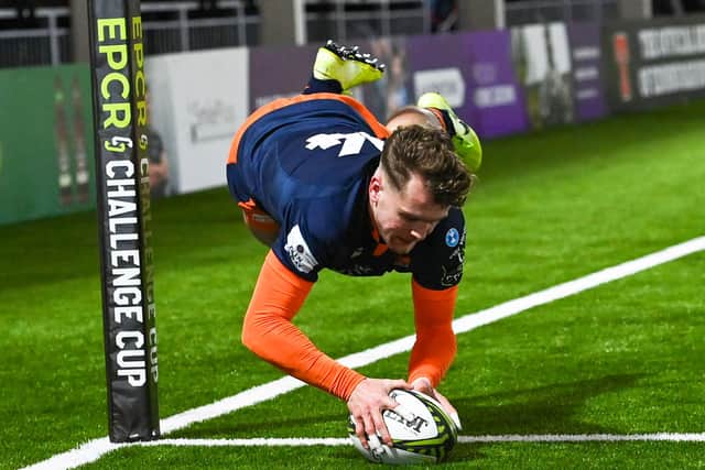 Darcy Graham has been one of the main entertainers for Edinburgh this season. (Photo by Paul Devlin / SNS Group)