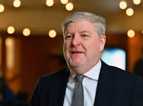 Angus Robertson was speaking at a cnference in Aberdeen.