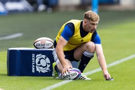 Ben Healy has emerged as Scotland's second-choice flyhalf and impressed recently against Italy.