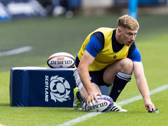 Ben Healy has emerged as Scotland's second-choice flyhalf and impressed recently against Italy.