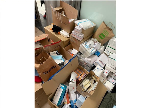 Members of Bridge to Unity, from Emsworth, delivering supplies to the border between Poland and Ukraine to help Ukrainian refugees
March 5/6, 2022