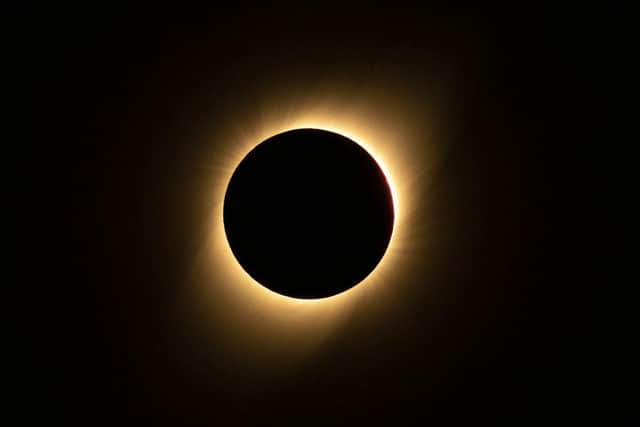 The July 2 eclipse of 2019, as seen from northern Chile. Image: Getty/AFP