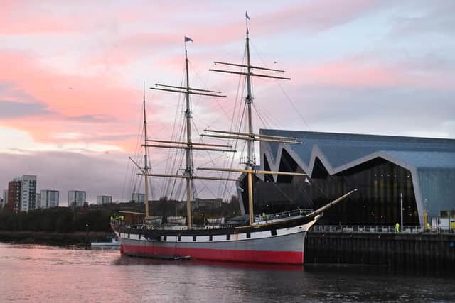 Glenlee has been moored beside the Riverside Museum since 2011. Photo by John Devlin/The Scotsman)