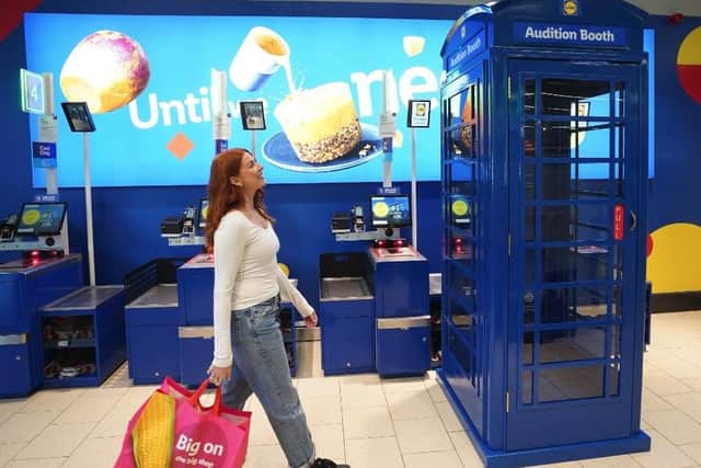 From this week, an 'audition booth' will hit the road, popping up at Lidl stores in Glasgow, Edinburgh, Dundee, Aberdeen and Inverness.