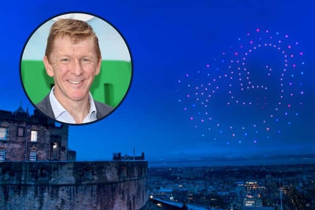 A film celebrating Edinburgh’s historic cultural ties to Hogmanay has been praised as a ‘visual feast’ by British astronaut Tim Peake.